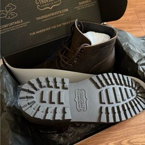 Thursday Boot Company Dark Brown Leather Boots